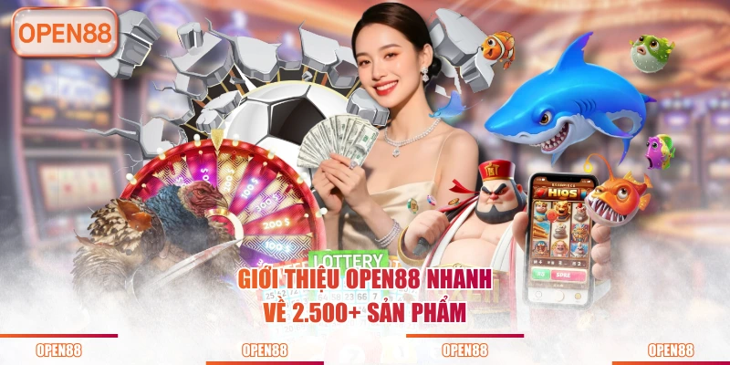 Giới thiệu OPEN88 nhanh về 2.500+ sản phẩm